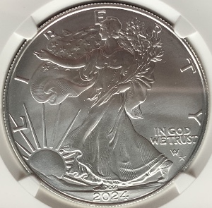 2024-American-Silver-Eagle---Can-An-MS-70-Graded-Coin-Come-With-A-Blemish?